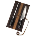The Chef's Leather Knife Roll - Cowhide Knife Bag for Chefs